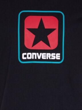 Converse Standard Fit Box Logo S/S Crewneck T-Shirt